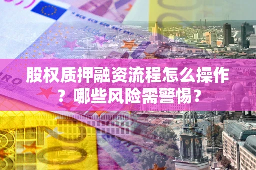 济南股权质押融资流程怎么操作？哪些风险需警惕？