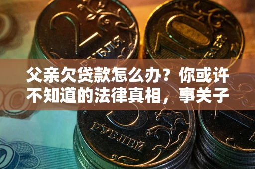 济南父亲欠贷款怎么办？你或许不知道的法律真相，事关子女未来