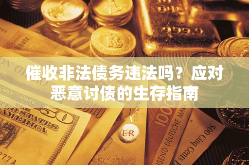 济南催收非法债务违法吗？应对恶意讨债的生存指南