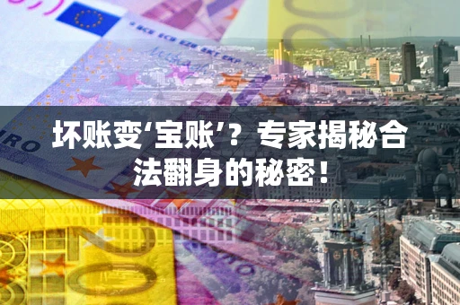 济南坏账变‘宝账’？专家揭秘合法翻身的秘密！