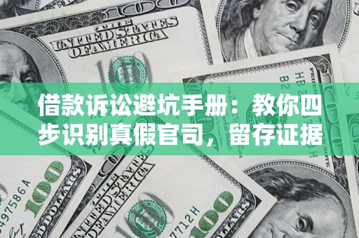 济南借款诉讼避坑手册：教你四步识别真假官司，留存证据不踩雷