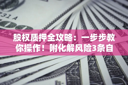 济南股权质押全攻略：一步步教你操作！附化解风险3条自救法则